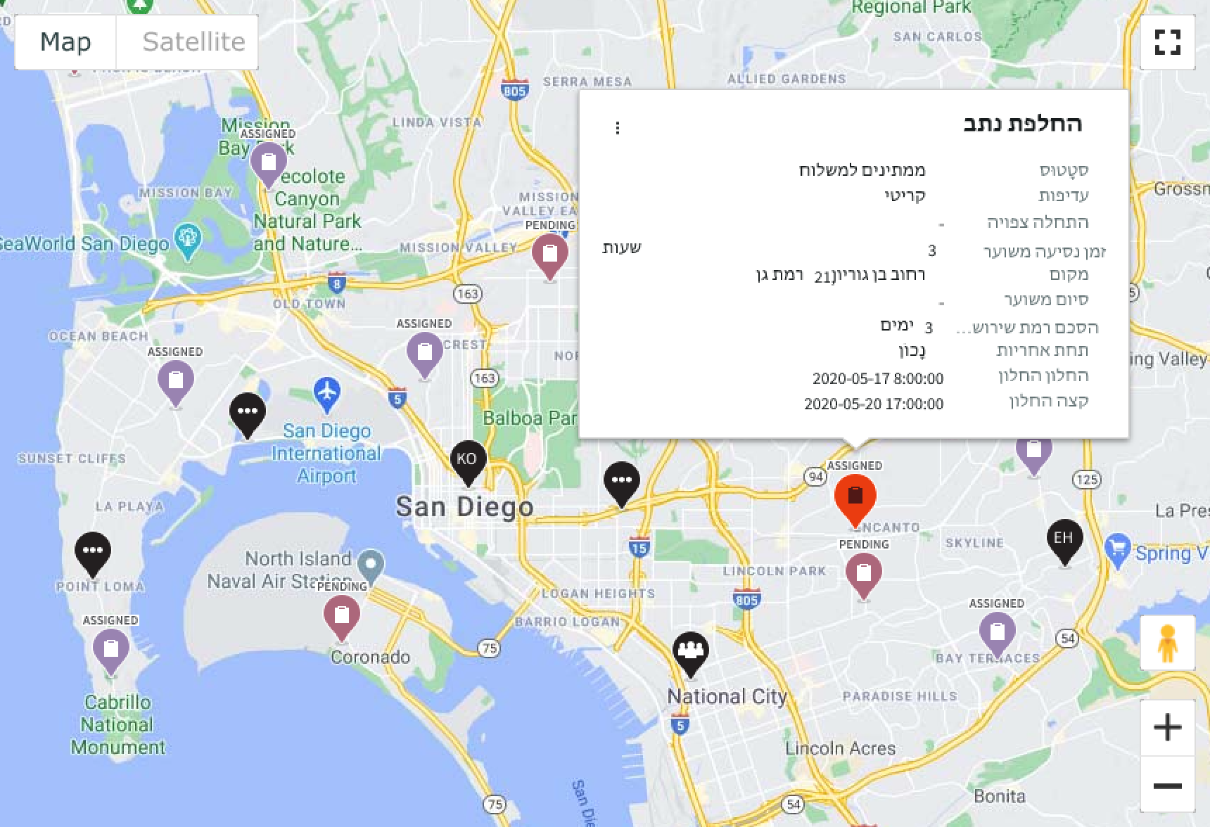 FSM Google map internationalization