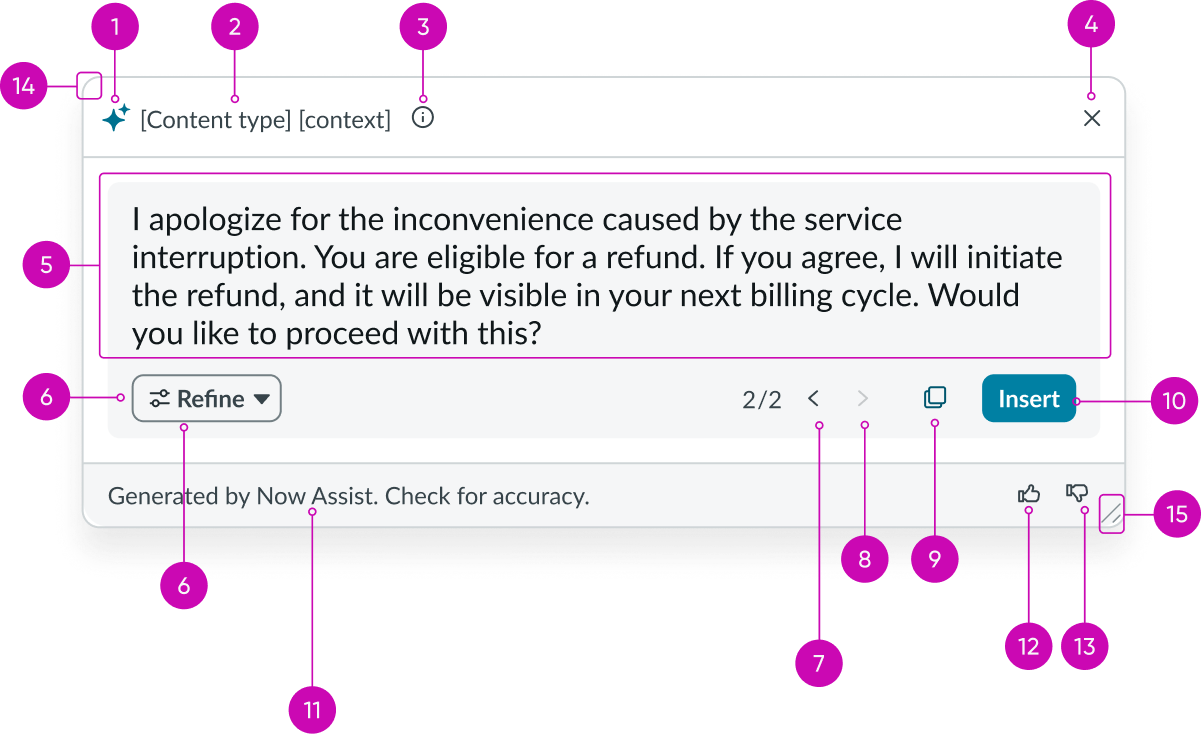 draggable variant’s tab order when the recommendation dialog opens
