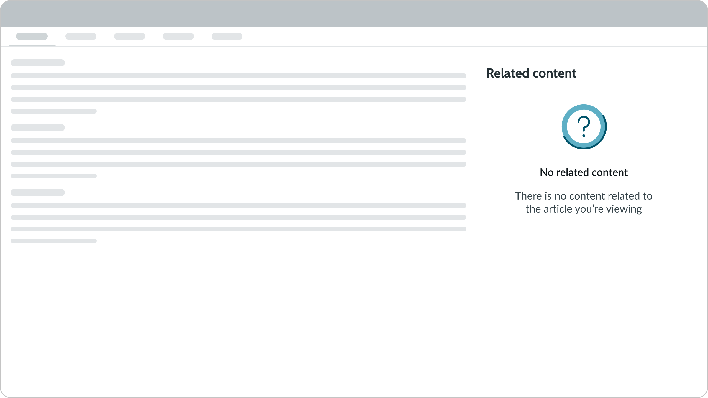 related content states